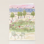 Parisian Garden Stationery Card Gallery Image 2