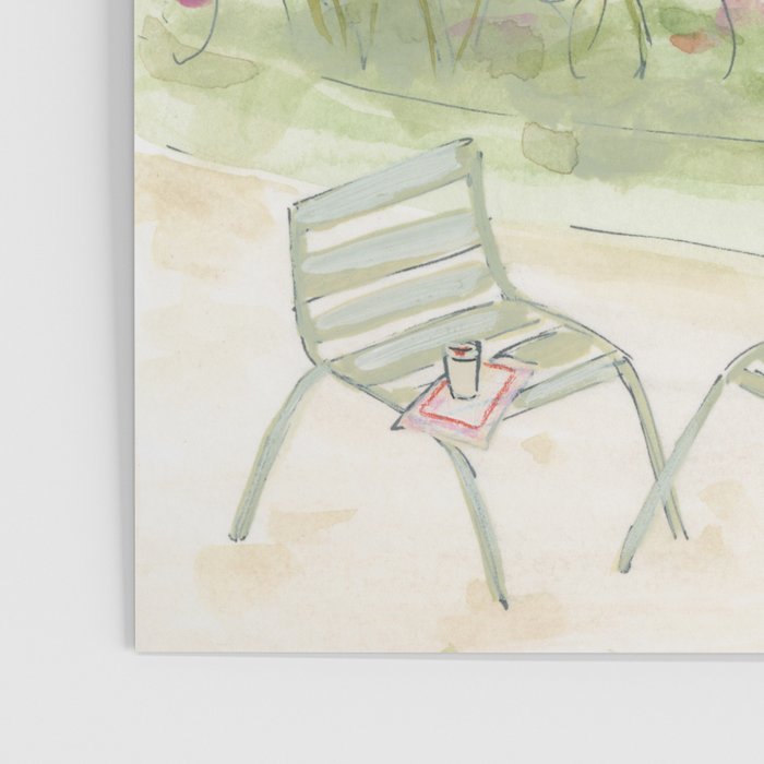 Parisian Garden Poster Gallery Image 3