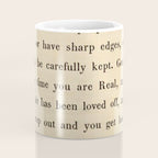 The Velveteen Rabbit Vintage Book Page Literary Quote Coffee Mug Gallery Image 4