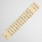 The Velveteen Rabbit Vintage Book Page Literary Quote Table Runner Gallery Image 3
