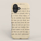 The Velveteen Rabbit Vintage Book Page Literary Quote iPhone Case Gallery Image 1