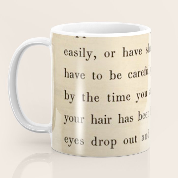 The Velveteen Rabbit Vintage Book Page Literary Quote Coffee Mug Gallery Image 3