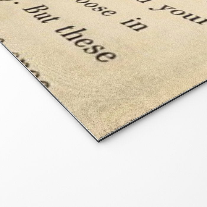 The Velveteen Rabbit Vintage Book Page Literary Quote Welcome Mat Gallery Image 2