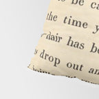 The Velveteen Rabbit Vintage Book Page Literary Quote Pillow Sham Gallery Image 4