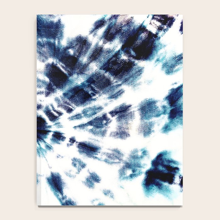 Tie Dye Sunburst Blue Notebook Gallery Image 4