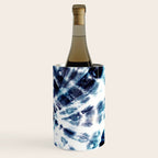 Tie Dye Sunburst Blue Wine Chiller Gallery Image 3
