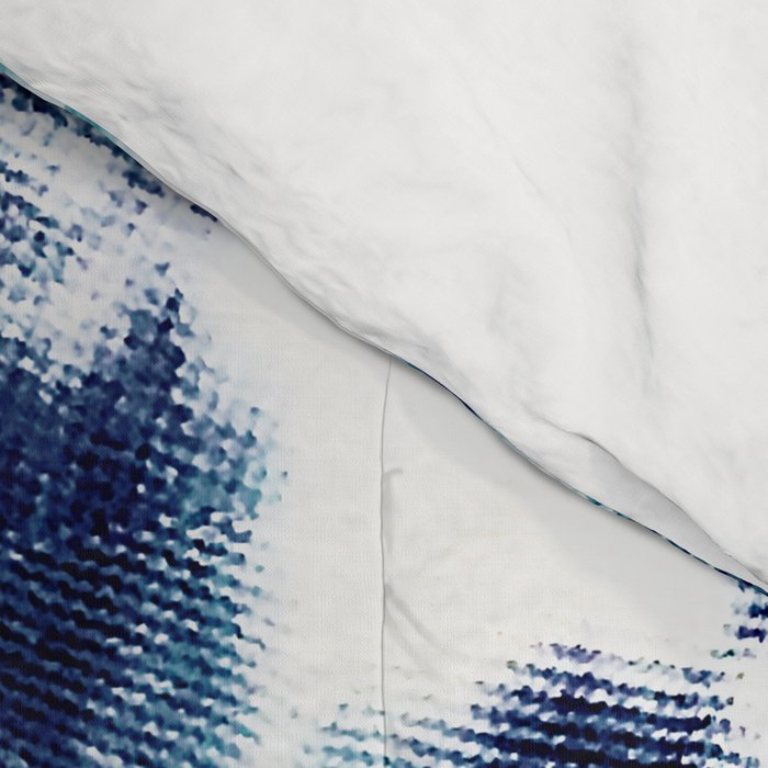 Tie Dye Sunburst Blue Comforter Gallery Image 4
