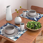 Tie Dye Sunburst Blue Placemat Gallery Image 2