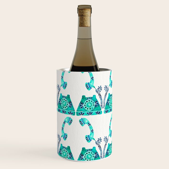 Vintage Rotary Phone - Turquoise Palette Wine Chiller Gallery Image 2