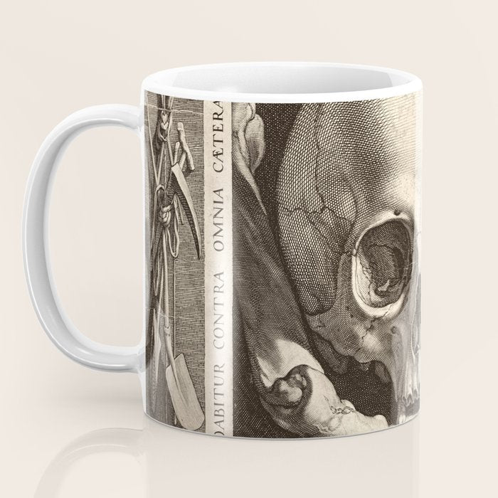 Jan Saenredam - Memento Mori 1575 Coffee Mug Gallery Image 3