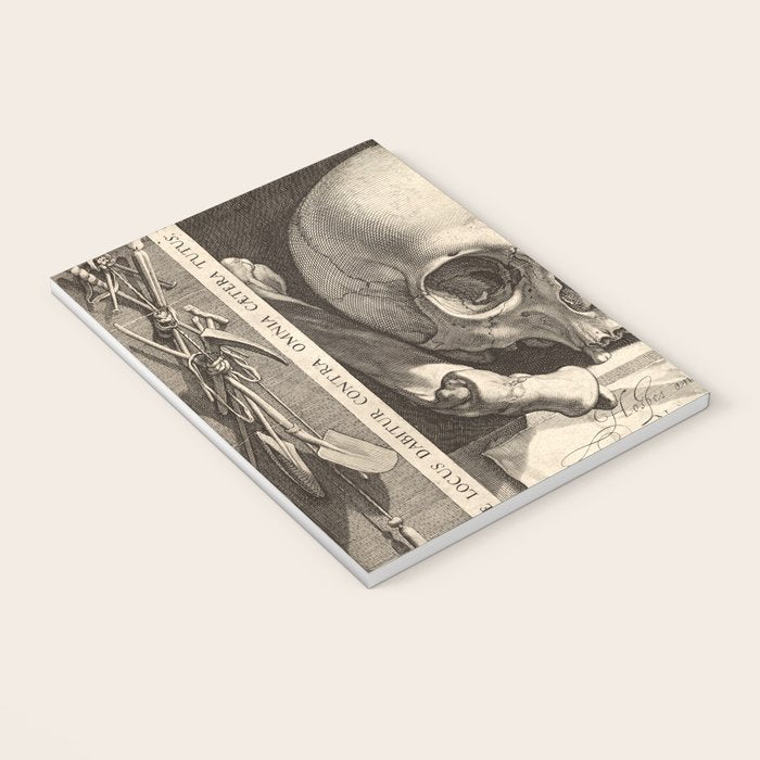 Jan Saenredam - Memento Mori 1575 Notebook Gallery Image 3