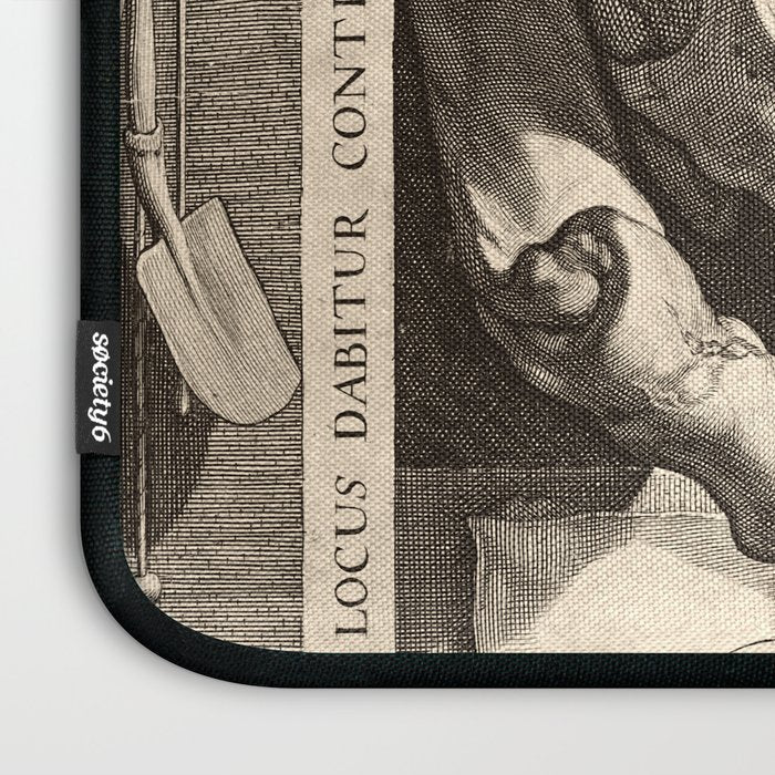 Jan Saenredam - Memento Mori 1575 Laptop Sleeve Gallery Image 3