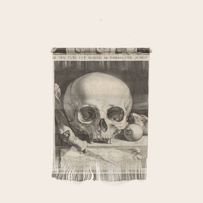 Jan Saenredam - Memento Mori 1575 Wall Hanging Gallery Image 1