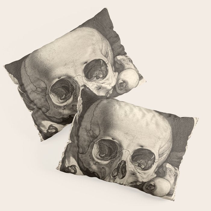Jan Saenredam - Memento Mori 1575 Pillow Sham Gallery Image 1