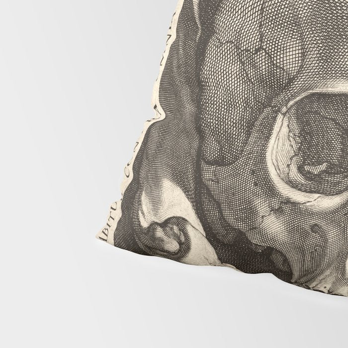 Jan Saenredam - Memento Mori 1575 Pillow Sham Gallery Image 4