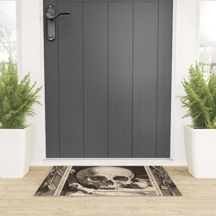 Jan Saenredam - Memento Mori 1575 Welcome Mat Gallery Image 3