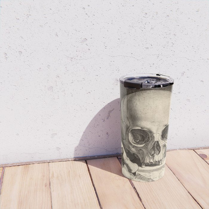 Jan Saenredam - Memento Mori 1575 Travel Mug Gallery Image 4