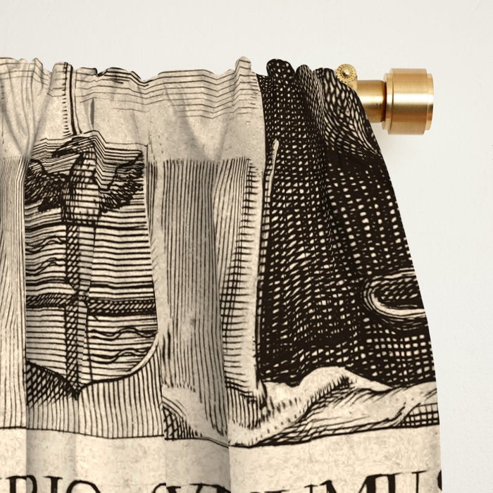 Jan Saenredam - Memento Mori 1575 Window Curtain Gallery Image 2