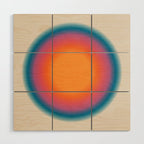 Vintage California Sun: Gradient Edition Wood Wall Art Gallery Image 1
