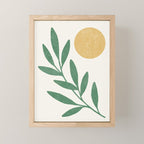 Leaf Sun 1 Mini Art Print Gallery Image 1