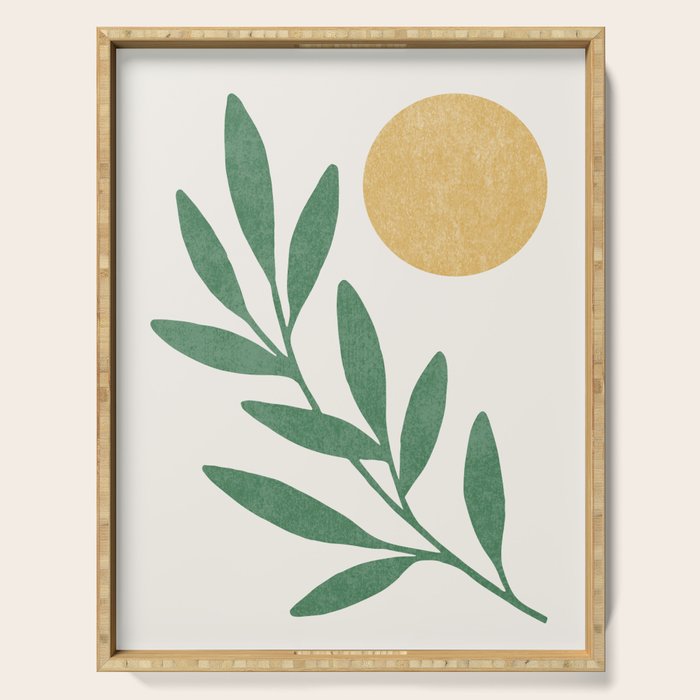Leaf Sun 1 Serving Tray Gallery Image 1