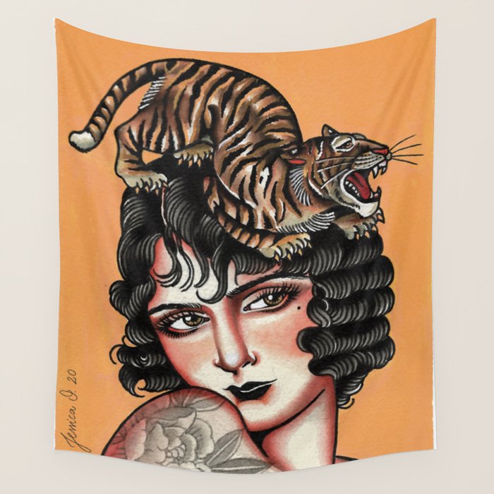 Wild Love Wall Tapestry Gallery Image 4