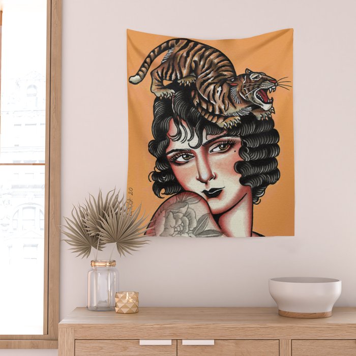 Wild Love Wall Tapestry Gallery Image 2