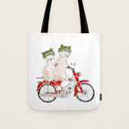 Touring Nyanco - Motorbike kitty - Tote Bag Gallery Image 1