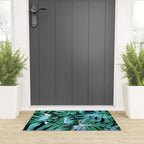 Monstera leaves Welcome Mat Gallery Image 3