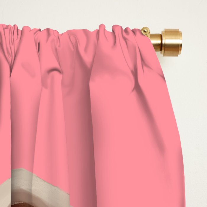 Bubblegum Pup Window Curtain Gallery Image 2