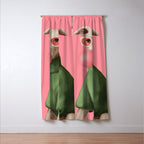 Bubblegum Pup Window Curtain Gallery Image 3