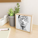 Woman Butterfly Mini Art Print Gallery Image 2