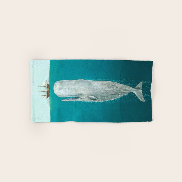 The Whale - Full Length  Bath Towel Gallery Image 1