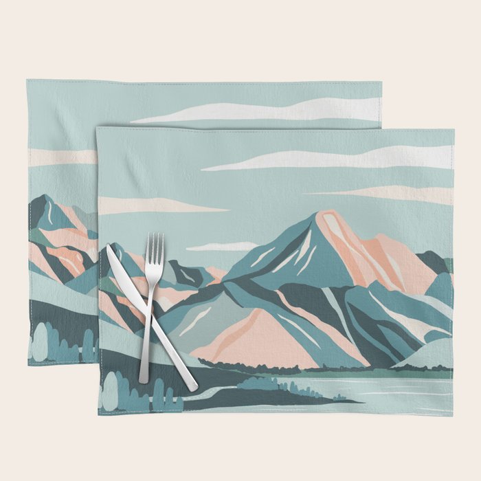 New Zealand - Mount Cook Placemat Gallery Image 1