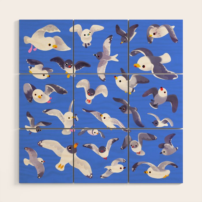 Gull Wood Wall Art Gallery Image 1