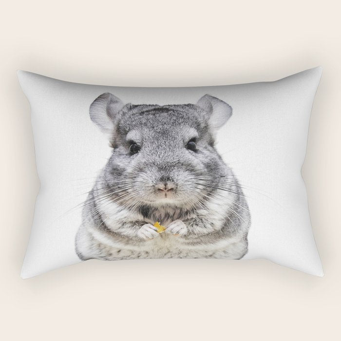 Chinchilla Rectangular Pillow Gallery Image 2