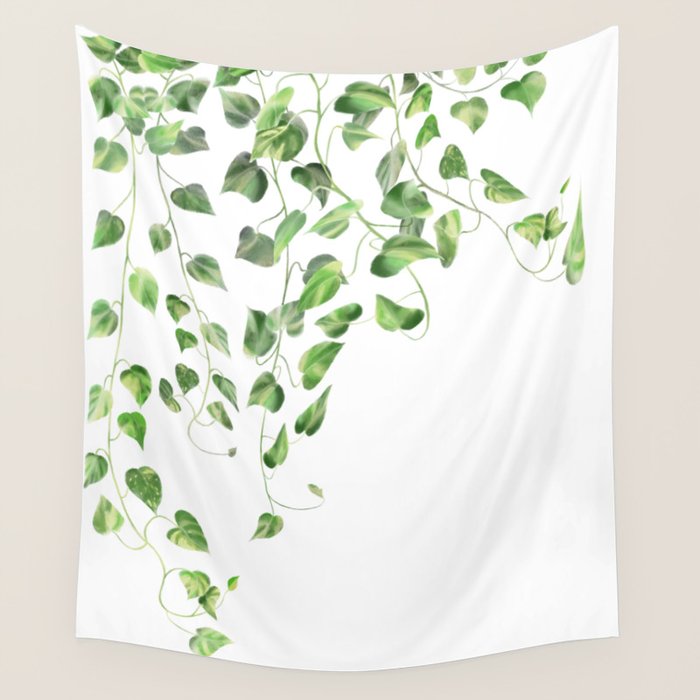 Golden Pothos - Ivy Wall Tapestry Gallery Image 1
