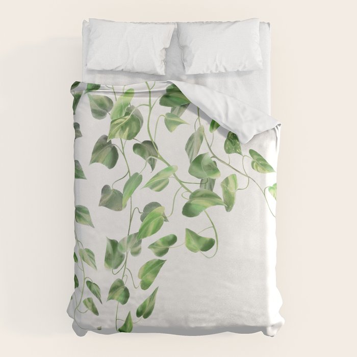 Golden Pothos - Ivy Duvet Cover Gallery Image 6