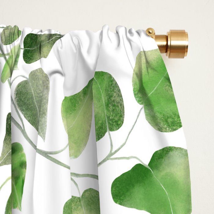 Golden Pothos - Ivy Window Curtain Gallery Image 2