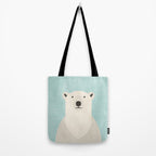 FAUNA / Polar Bear Tote Bag Gallery Image 2