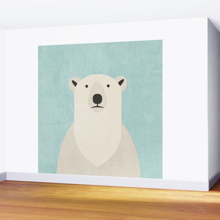 FAUNA / Polar Bear Wall Mural Gallery Image 2