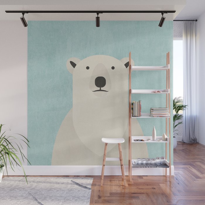 FAUNA / Polar Bear Wall Mural Gallery Image 1