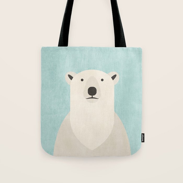FAUNA / Polar Bear Tote Bag Gallery Image 1