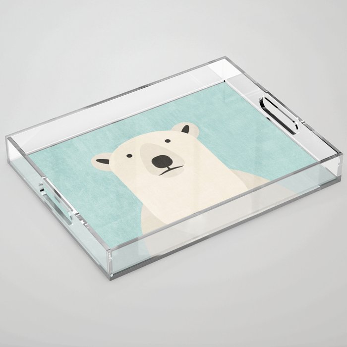 FAUNA / Polar Bear Acrylic Tray Gallery Image 1