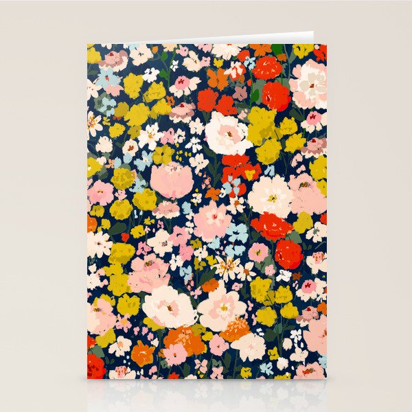 bright & tiny - blue Stationery Card Gallery Image 2