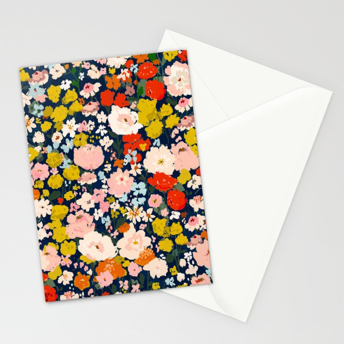 bright & tiny - blue Stationery Card Gallery Image 2