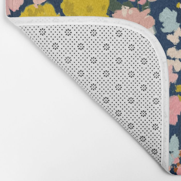 bright & tiny - blue Bath Mat Gallery Image 2