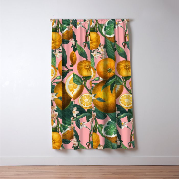 Juicy Lemons II Window Curtain Gallery Image 3