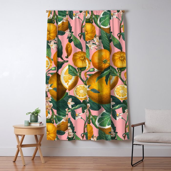 Juicy Lemons II Window Curtain Gallery Image 5