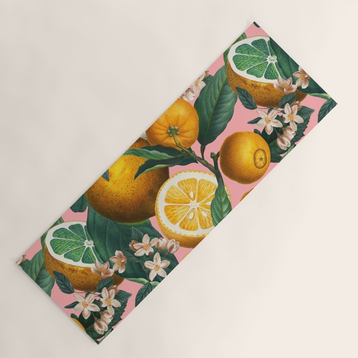 Juicy Lemons II Yoga Mat Gallery Image 1